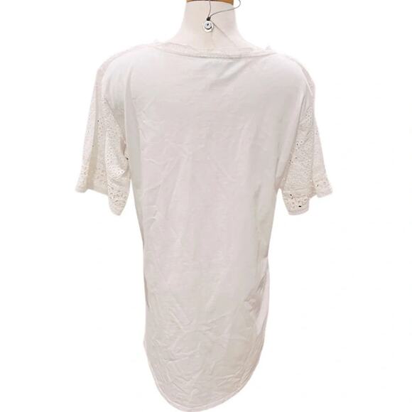 Lauren Ralph Lauren Eyelet Cotton Shirtdress Size Large NWT - Picture 6 of 7